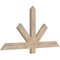 Ekena Millwork Kennewick Smooth Timber Gable Bracket, Douglas Fir, 48"W x 24"H x 1 1/2"D x 3 1/2"F, 12/12 Pitch GBW048X24X0204KEN00SDF - alternate 4